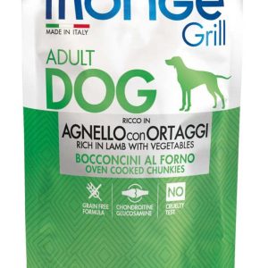 0000235 m13161 monge grill dog pouches lamb vegetables 100 g