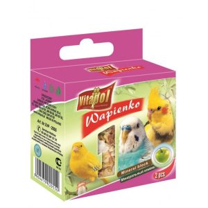 0000408 v20550 vitapol mineralinis akmuo pauksciams su obuoliais 35g 2vnt