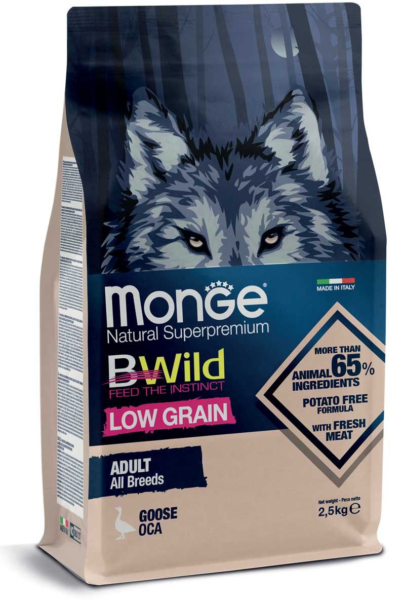 0000969 m12102 monge dry dog bwild all breeds adult goose zasiena 25 kg