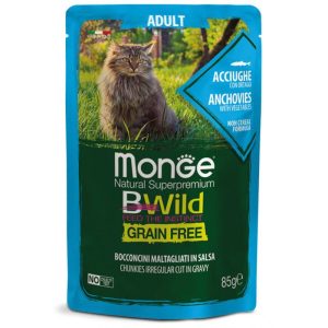 0001205 m12775 monge bwild cat pouches grfr adult anchovies and vegetables 85 g 28