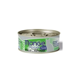 0003407 m07320 monge delicate wet cat chicken with asparagus 80 g