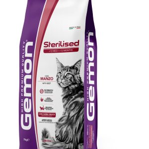 0003765 g97271 gemon dry cat sterilized beef rice 7 kg