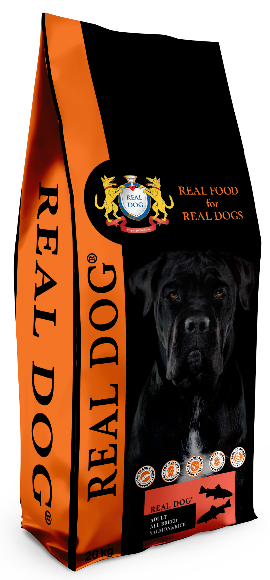 0003846 rd70165 real dog adult all breeds salmon rice 20kg