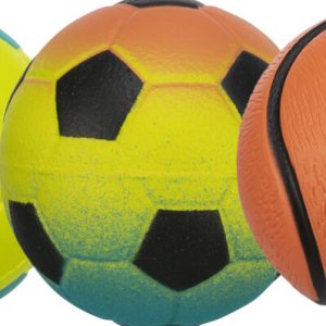 0004402 18 34603 trixie neoninis kamuolys putu guma 45 cm pak54