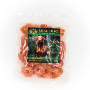 0005000 rd 114 real dog snacks minksti vistienos file ziedai 500g