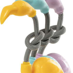 Gimdog FLAMINGO įv. spalvų žaislas šuniui