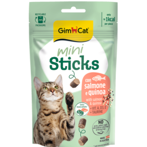 GIMCAT MINI STICKS WITH SALMON & QUINOA 50 G