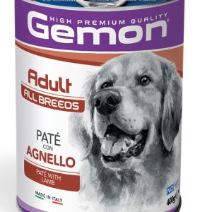 0005427 g87811 gemon wet dog pate adult lamb 400 g