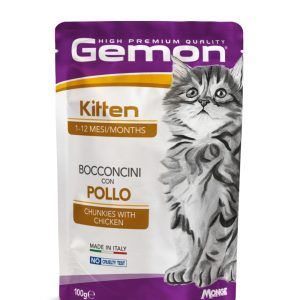 0005442 g00896 gemon wet cat pouches chunkies kitten chicken 100 g