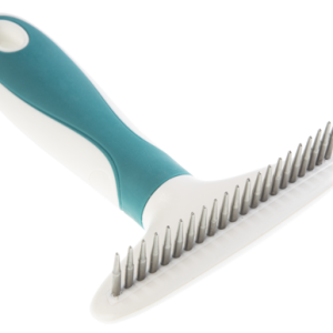 Gimdog Dematting Rake 12x15cm grėblys su stambiais konusiniais dantimis