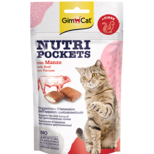 0005997 02400747 gimcat nutri pockets with beefmalt 60gr skanestai katems