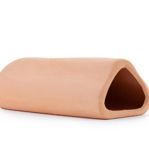 ceramic decoration tunnel for aquarium and terrarium happet u926 14 cm 2