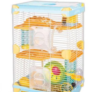 rodent cage gremi adventure land 2F s double blue hamster