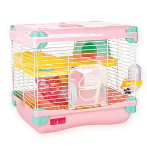rodent cage gremi adventure land 2F s pink hamster.jpg
