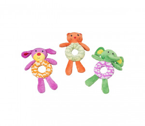 Žaislas pliušinis su žiedu 19 cm