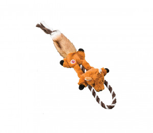 Žaislas Skinneez lapė su virve 35,5 cm