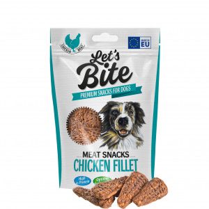 Brit Let’s Bite Chicken Fillet skanėstai šunims su vištiena 80 g