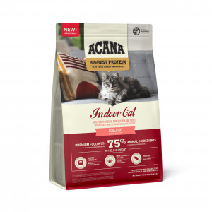 Acana Highest Protein Indoor Cat sausas pašaras katėms 1,8kg