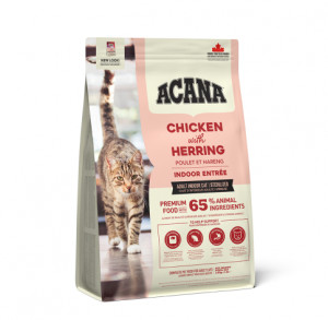 Acana Indoor Entree Cat sausas pašaras katėms 1,8 kg