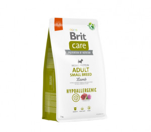 Brit Care Hypoallergenic Adult Small Breed Lamb&Rice sausas pašaras šunims su ėriena ir ryžiais 7 kg (galiojimas iki 2026.04.20)