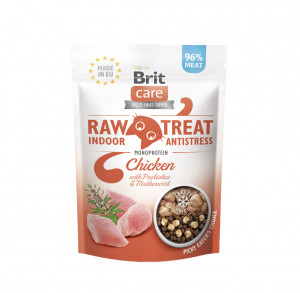 Brit Care Cat Raw skanėstas katėms Indoor Antistress 40g