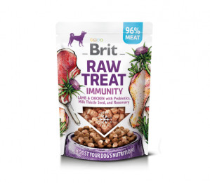 Brit Dog Raw freeze-dried Immunity Lamb&Chicken skanėstai šunims 40 g