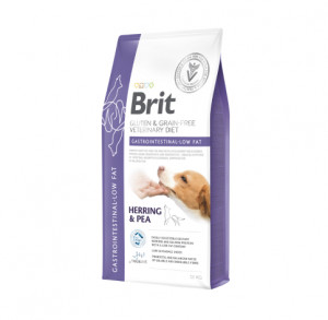 Brit GF Veterinary Diets Dog Gastrointestinal - Low Fat sausas pašaras šunims 2kg