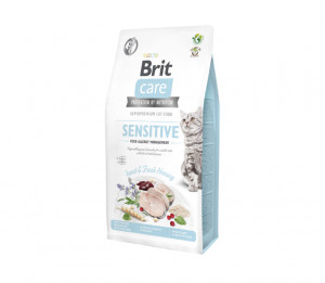 Brit Care Cat GF Insect&Fresh Herring sausas pašaras katėms 7 kg