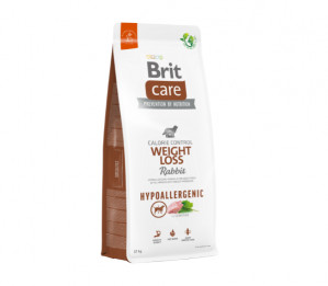 Brit Care Hypoallergenic Weight Loss Rabbit sausas pašaras šunims su triušiena 3 kg