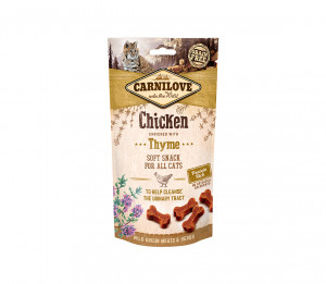 Carnilove Cat skanėstas Chicken enriched with Thyme 50g