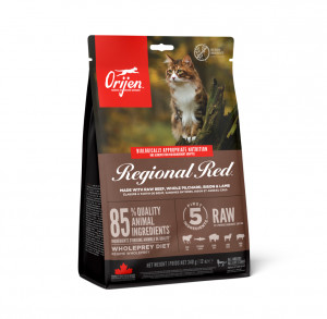 Orijen Regional Red sausas pašaras katėms 340 g
