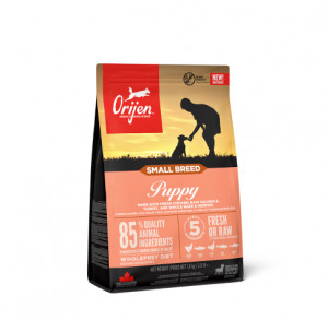 Orijen Small Breed Puppy sausas pašaras šuniukams 1,8 kg (galiojimas iki 2026.04.24)
