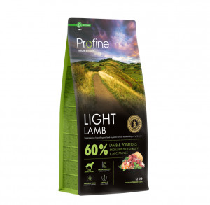 Profine Light Lamb sausas pašaras šunims su ėriena 12 kg