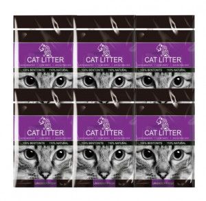 Tiger Pet aromatizuotas kraikas (levandų) 5l x 6 vnt.