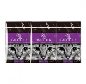 Tiger Pet aromatizuotas kraikas (levandų) 10l x 3 vnt.