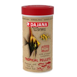 Worms Tropical pellets 250ml 1