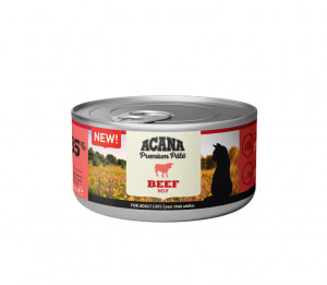 Acana Premium Pate konservuotas pašaras katėms Beef 85g