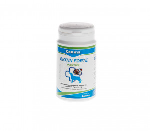 Canina Biotin Forte tabletės šunims N30 100g