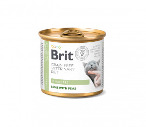 Brit GF Veterinary Diets konservuotas pašaras katėms Diabetes 200 g