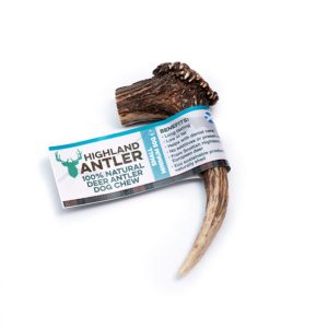 Elnio ragas šunims – Highland Antler – S dydis 50-75 g