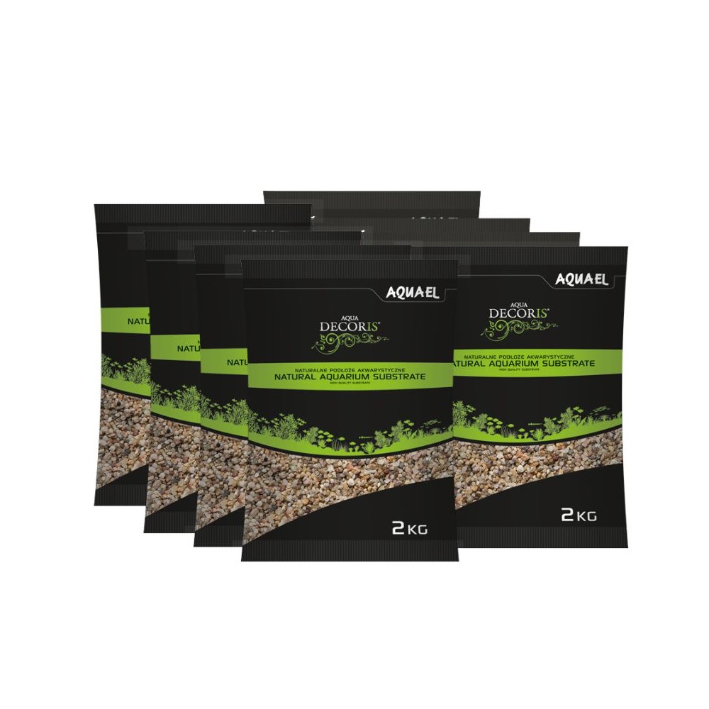 gruntas akvariumui naturalus 14 2 mm 8x2 kg