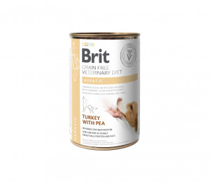 Brit GF Veterinary Diets konservuotas pašaras šunims Hepatic 400 g