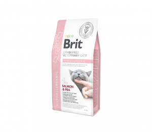 Brit GF Veterinary Diets Cat Hypoallergenic sausas pašaras katėms 0,4 kg
