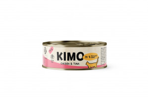 Kimo Chicken&Tuna konservuotas pašaras katėms su vištiena ir tunu 70g