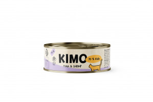 Kimo Tuna&Shrimp konservuotas pašaras katėms su tunu ir krevetėmis 70g