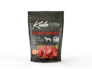 Kudo Red Meat&Vegetables Mini Adult sausas pašaras suaugusiems šunims 3 kg
