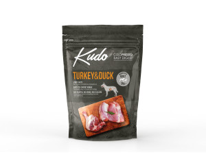 Kudo Turkey&Duck Medium Maxi Adult sausas pašaras suaugusiems šunims 3 kg