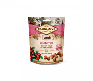 Carnilove Dog skanėstas Lamb with Cranberries 200 g (galiojimas iki 2026.05.27)