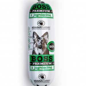 Boss Premium konservuotas pašaras Lamb dešra 1000 g