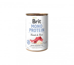 Brit Care konservuotas pašaras šunims Mono Protein Lamb&Rice 400 g